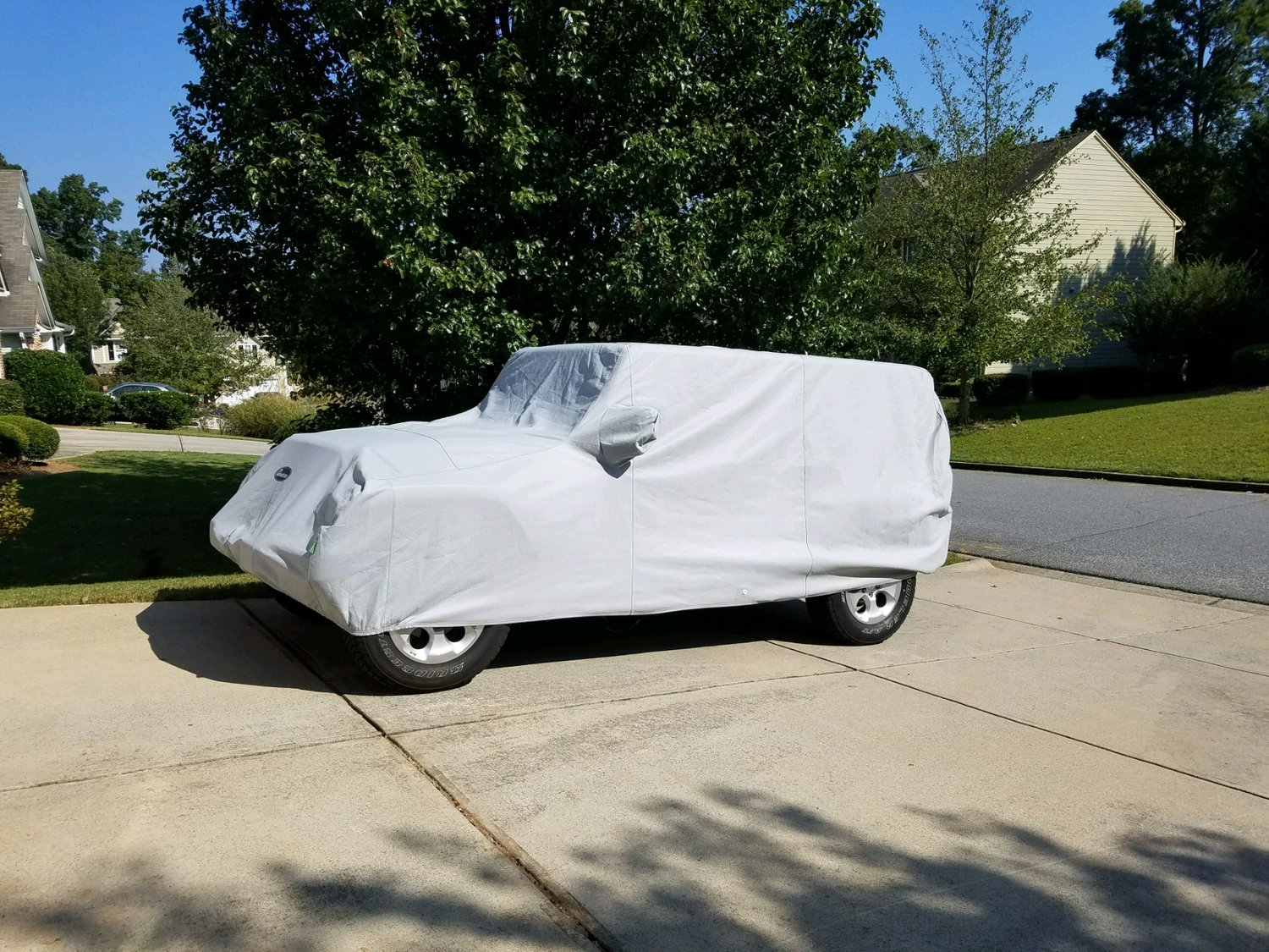 Quadratec Softbond 5Layer Full Car Cover for 0722 Jeep Wrangler JK